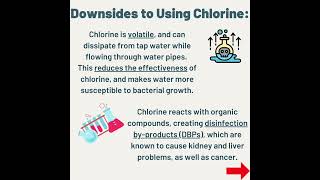 Whats in YOUR Water Chlorine or Chloramineand whats the difference shorts [upl. by Enattirb]