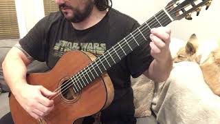 Branle englese by Emanuel Andriaesen arr Paul Gerrits  RCM Classical Guitar Level 1 [upl. by Armin]