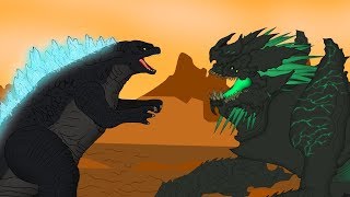 GODZILLA VS EVOLUTION of MEGA KAIJUs ATOMIC BREATH  Size Comparison  Monsters Ranked Strongest [upl. by Ibson267]