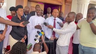 PASTOR EZEKIEL amp SENATORS STATEMENT AFTER SENATE VISIT AT NEW LIFE CHURCH [upl. by Ioved]