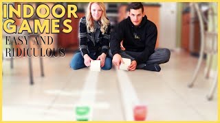 EASY FUN INDOOR GAMES FOR COUPLES amp FAMILIES  HUSBAND amp WIFE PART 3 [upl. by Flagler]