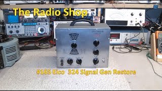 165 Eico 324 Signal Gen Restore [upl. by Ynelram]