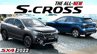 AllNew 2022 Suzuki SX4 SCross  Popular Compact SUV with Full Redesign [upl. by Atil]