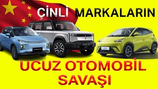 Çinli Markaların Ucuz Otomobil Savaşı [upl. by Fellner]