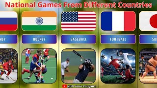 National Games From Different Countries 🔥 Data Comparison [upl. by Teddy403]