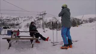 Eikedalen Skisenter 5 mars 2019 45 min fra Bergen [upl. by Azial]