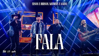 Edson amp Hudson MatheusEKauan  Fala DVD Foi Deus [upl. by Adnerb]