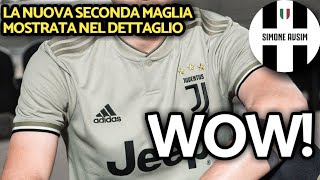 Ecco la seconda maglia Juve 201819 nel dettaglio  Speciale Avsim [upl. by Calida]