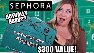 SEPHORA FAVORITES ADVENT CALENDAR 2024 UNBOXING [upl. by Crosby]