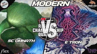 5C Omnath VS Eldrazi Tron MTG Modern [upl. by Adnohsel]