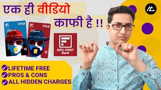 IDFC First bank credit card pros and cons  Hindi  MyCompany [upl. by Glick984]