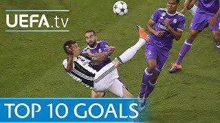 UEFA Champions League 201617  Top ten goals [upl. by Michigan]