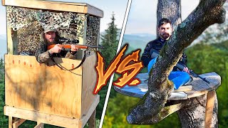 Whos Budget 300 Deer Stand Is Best HUNTING CHALLENGE [upl. by Penn446]