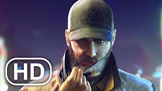 Watch Dogs Legion Bloodline All Aiden Pearce Cutscenes 4K ULTRA HD [upl. by Ibob]