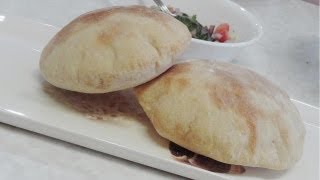 Homemade Pita Bread and Pita Pockets  Video Recipe by Bhavna [upl. by Danete]