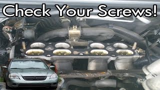 How to take off upper intake manifold for 0206 25l Altimas [upl. by Atte]