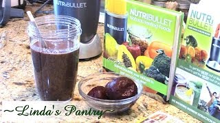 Nutri Bullet Smoothie amp Review With Lindas Pantry [upl. by Boniface]