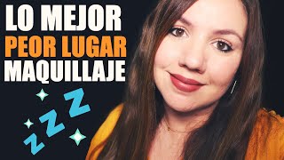 ASMR Español Lo MEJOR del PEOR Lugar de Maquillaje Roleplay [upl. by Gnuhp]