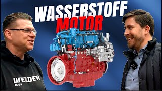 VERBRENNERMOTOR der ZUKUNFT  WASSERSTOFF statt DIESEL und BENZIN  DEUTZ AG [upl. by Enirahtac]