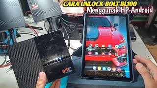 CARA UNLOCK WIFI ROUTER BOLT BL100 MENGGUNAKAN HP ANDROID ATAU TABLET ANDROID [upl. by Vilma]