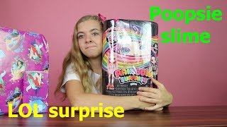 Unboxing LOL surprise a Poopsie rainbow surprise LEA [upl. by Aissirac]