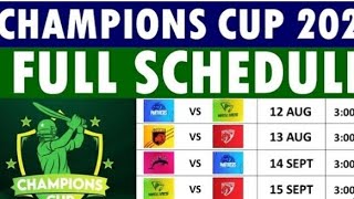 champion cup 2024 champion cup 2025 schedulelateast NewsFull updatechampion cup Time TableAli [upl. by Isdnil730]