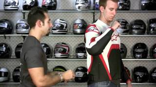 Alpinestars Tech 1R Leather Jacket Review at RevZillacom [upl. by Sanderson]