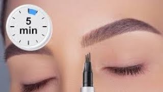 Eyebrow Eyebrow Tattoo Pen eyebrow tutorial browartistry [upl. by Cohdwell]