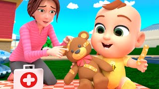 Ouchie Ouch Song  Boo Boo Lalafun Nursery Rhymes amp Kids Songs [upl. by Anagrom741]