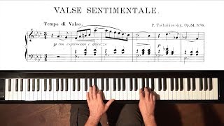 Tchaikovsky “Valse Sentimentale” P Barton FEURICH 218 piano [upl. by Howie]