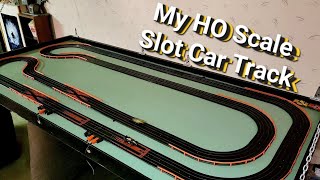 Slot Car track tour and space saving design [upl. by Riamo]