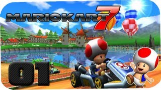 Lets Play Mario Kart 7 Online  Staffel 1  Part 1 Turbostart und auf gehts [upl. by Hameean]