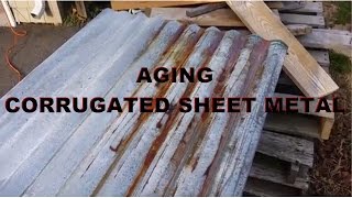 Aging Corrugated Steel [upl. by Adidnac]