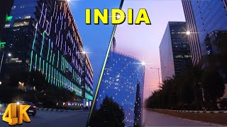 Hyderabad  Knowledge city sunset view 4K Drive Tour  Mindspace INDIA [upl. by Asyen]