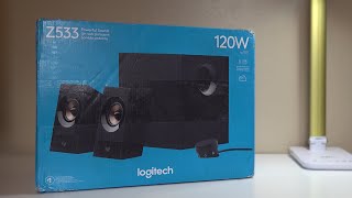 Logitech Z533 Speakers Unboxing and Setup [upl. by Annol739]