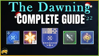 How to get Essence of Dawning amp Dawning Spirit  The Dawning  Season of the Seraph  Destiny 2 [upl. by Stutman]