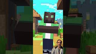 CONTAMINACIÓN de LOS ALDEANOS en Minecraft 😱 minecraft shorts [upl. by Odyssey]