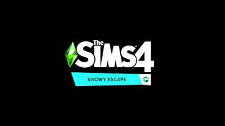 The Sims 4 Snowy Escape  Build Mode Calm 1 [upl. by Odlanyar62]