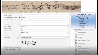 How to Create Music Incipits in Muscat using Plaine amp Easie Code [upl. by Enenaej511]