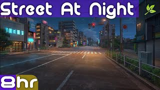 City Sounds  City Street At Night  City Ambience  City Soundscape At Night [upl. by Ettenwad744]