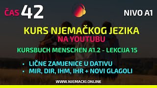 Lične zamjenice u dativu u njemačkom jeziku i glagoli koji idu uz njih [upl. by Okemak]