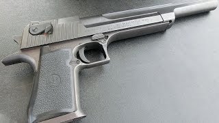 実弾射撃 デザートイーグル 50AE 10インチ Desert Eagle 10inch [upl. by Pollak]