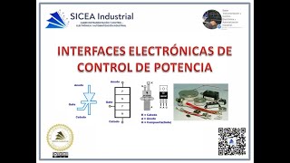 CONTROL DE POTENCIA CON TIRISTORES Interfaces 👷🏻‍♂️ [upl. by Reerg303]