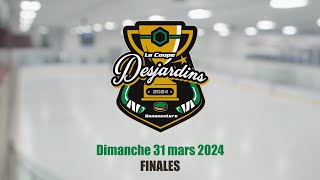 Coupe Desjardins à Bonaventure Dimanche 31 mars 2024 Finales PM [upl. by Thgiled]