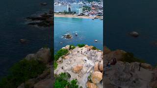 🇲🇽 CONOCE EL MORRO DE ACAPULCOplayaacapulco dji drone aventura turismo vacaciones mar dj [upl. by Dorena]