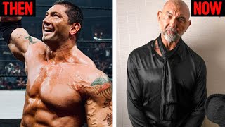 Why Does Batista Look Sick amp Lost All His Muscles 5 Saddest ExWWE Body Transformations In 2024 [upl. by Nimajnab]