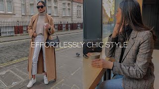 HOW TO DRESS EFFORTLESSLY CHIC  LOOKBOOK 2022 [upl. by Ekalb]