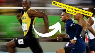 Usain Bolt se burló de Mbappé [upl. by Yarled515]