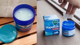 Vicks VapoRub 10 Surprising Uses You’ve Never Heard Of [upl. by Alla215]