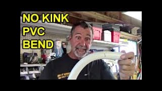 PVC Bending No Kink  Piping Bending Using Heat Gun [upl. by Nyrak]